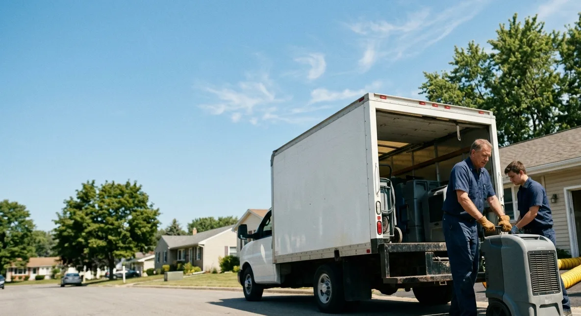 Water Damage Cleanup in Hutchinson, KS near me